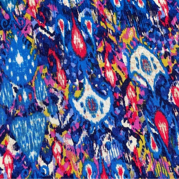 Thesis size medium racerback tribal design dress shark bite hem with pockets EUC - Picture 8 of 15